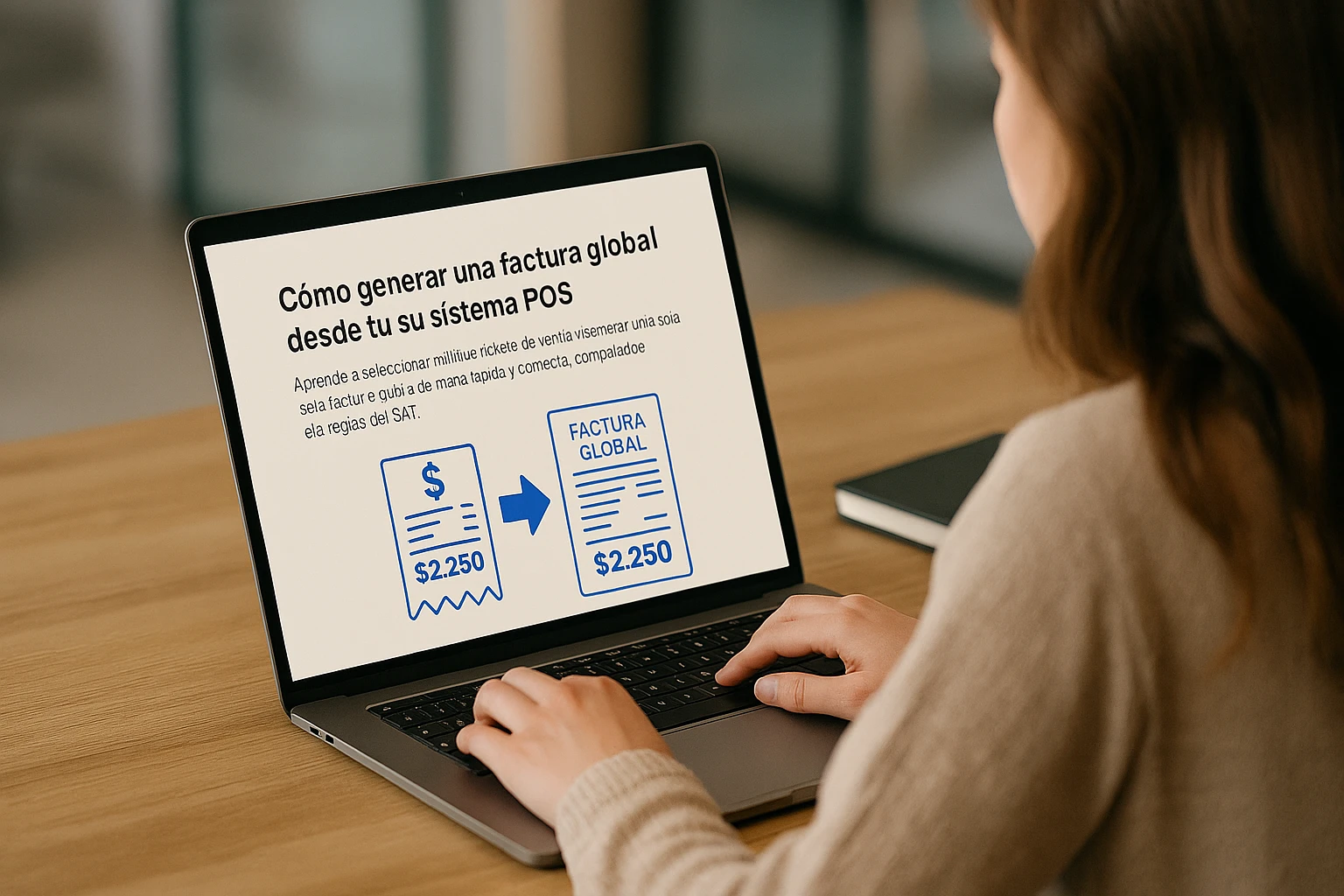 Cómo generar una factura global desde tu sistema POS